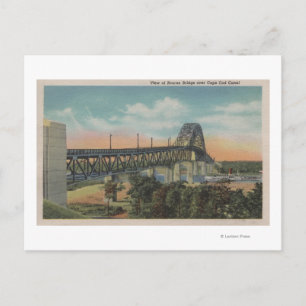 Cape Cod, MassachusettsView of Bourne Bridge Postcard