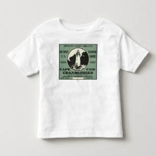 Cape Cod Minots Light Brand Cranberry Label Toddler T-Shirt
