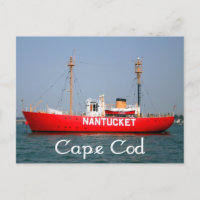 Cape Cod Nantucket, Massachusetts Postcard