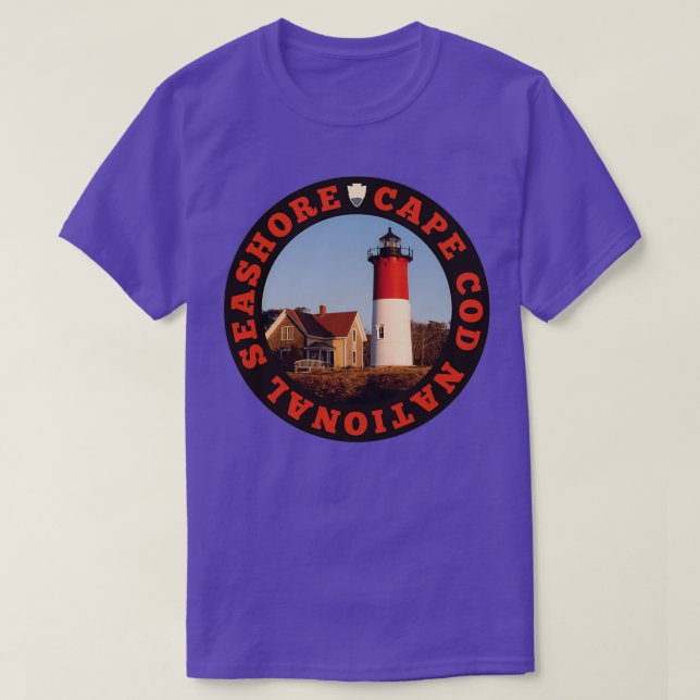 Cape Cod National Seashore circle T-Shirt (Design Front)