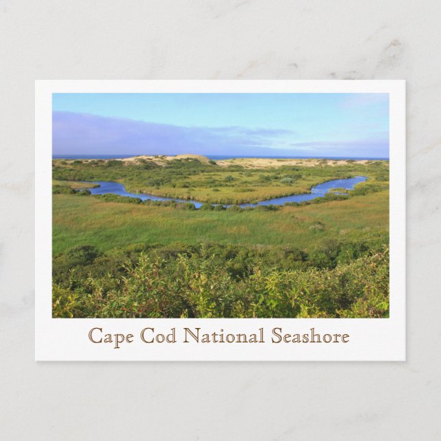 Cape Cod National Seashore Pilgrim Heights Postcard (Front)