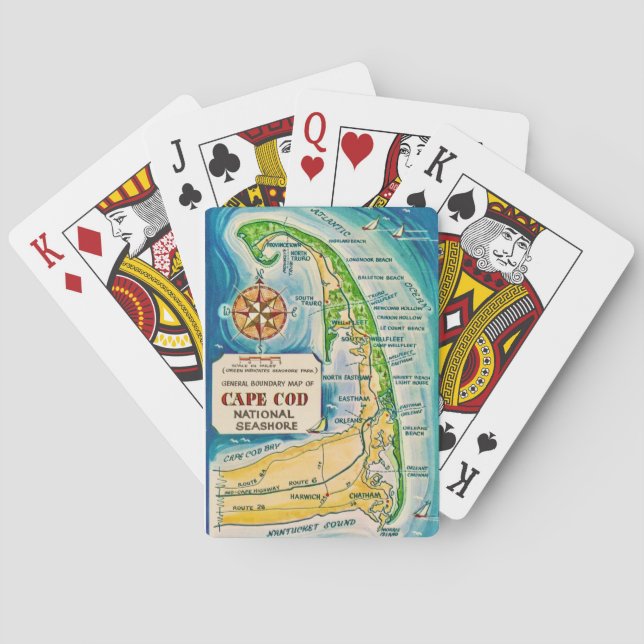 Cape Cod National Seashore Playing Cards (Back)
