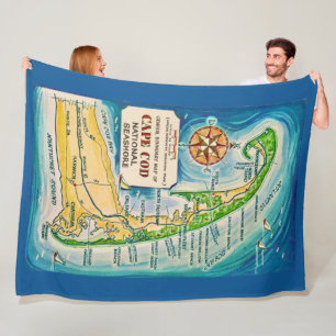Cape Cod National Seashore Throw Blanket