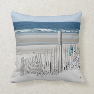 Cape Cod ocean beach Cushion