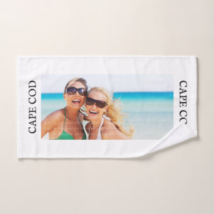 CAPE Cod Photo Hand Towel
