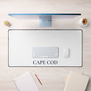 Cape Cod Preppy Coastal  Desk Mat