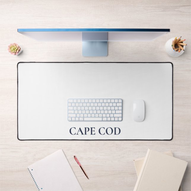 Cape Cod Preppy Coastal  Desk Mat (Office 1)