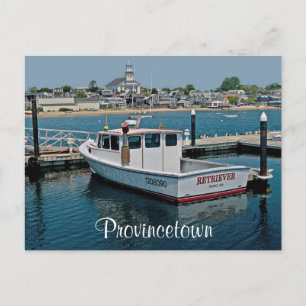Cape Cod Provincetown Harbour, MA Post Card