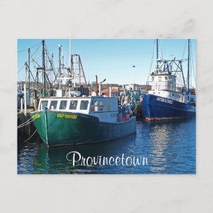 Cape Cod Provincetown Harbour,  Mass Post Card