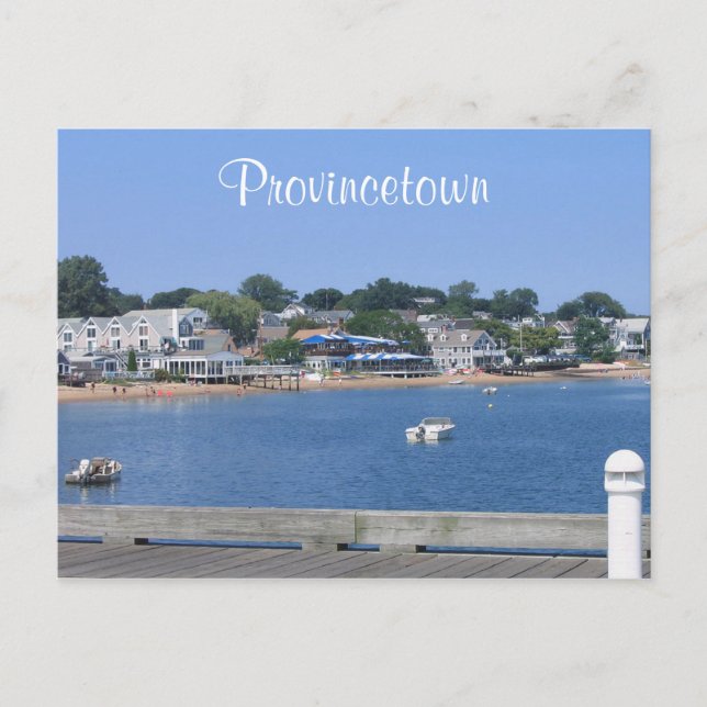 Cape Cod, Provincetown Massachusetts Post Card (Front)