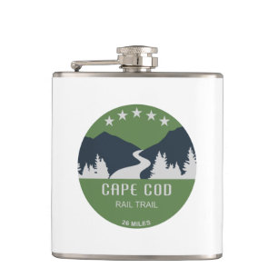 Cape Cod Rail Trail Hip Flask