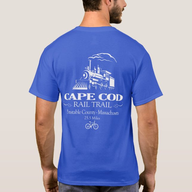 Cape Cod Rail Trail (RT) T-Shirt (Back)