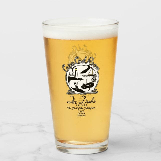 Cape Cod Room, The Drake Hotel, Chicago, Illinois Glass (Front Filled)