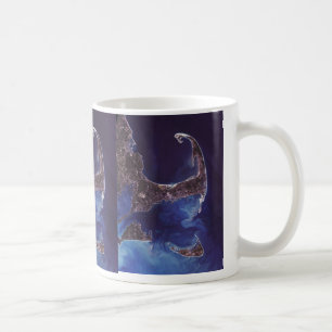 Cape Cod Satellite Photograph Coffee Mug