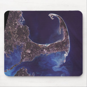 Cape Cod Satellite Photograph Mouse Mat