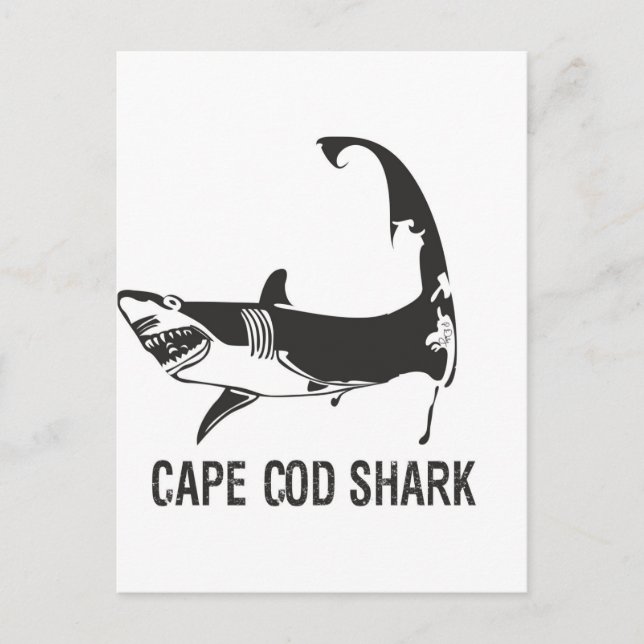 CAPE COD SHARK POSTCARD (Front)