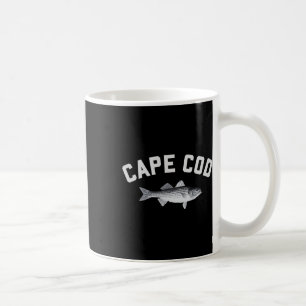 Cape Cod Striper Striped Byss Fun Fishing Design Coffee Mug
