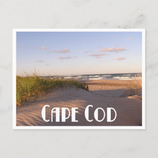 Cape Cod Sunrise Over Beach, Massachusetts, USA Postcard