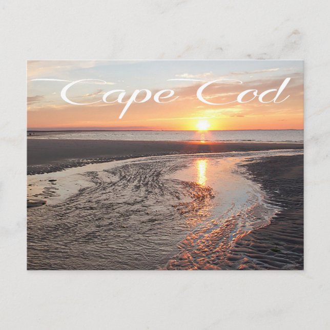 Cape Cod Sunrise, Provincetown, MA Post Card (Front)
