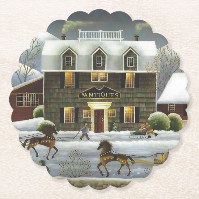 Cape Cod Winter Coaster (Front)