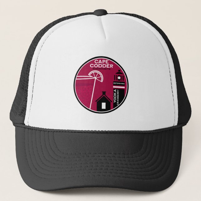 Cape Codder Cocktail Trucker Hat (Front)