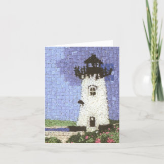 Cape Cod's Edgartown Lighthouse-Martha's Vineyard Thank You Card