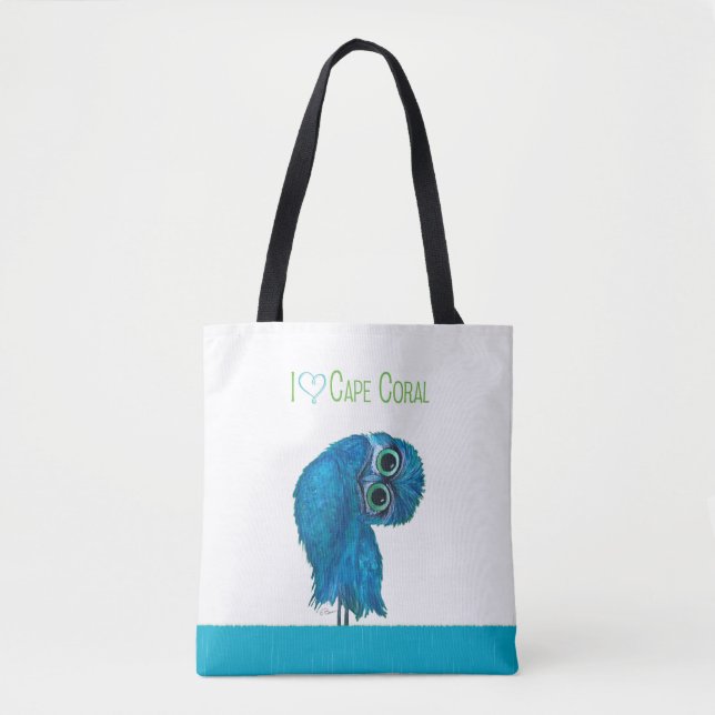 Cape Coral Burrowing Owl Tote Bag (Front)