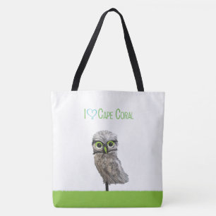 Cape Coral Burrowing Owl Tote Bag
