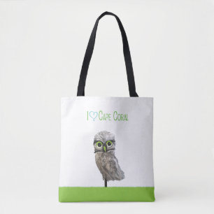 Cape Coral Burrowing Owl Tote Bag