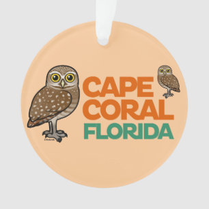 Cape Coral Burrowing Owls Ornament
