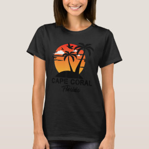 Cape Coral Florida Vacation Beach Tropical Family T-Shirt