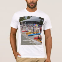 Cape Coral Yacht Club Beach T-shirt