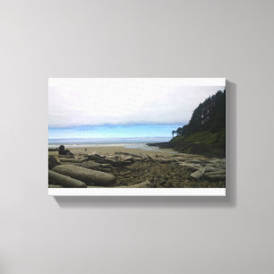 Cape Cove, Cape Perpetua, Oregon Canvas Print