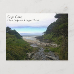 Cape Cove, Cape Perpetua, Oregon Postcard