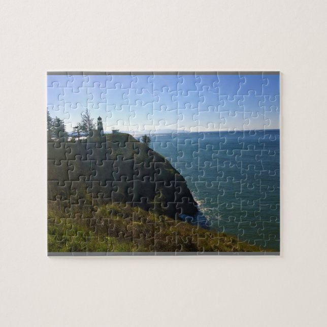 Cape Disappointment Lighthouse, Washington Jigsaw Puzzle (Horizontal)