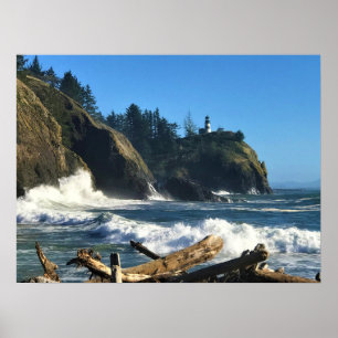 Cape Disappointment Lighthouse, Washington Poster