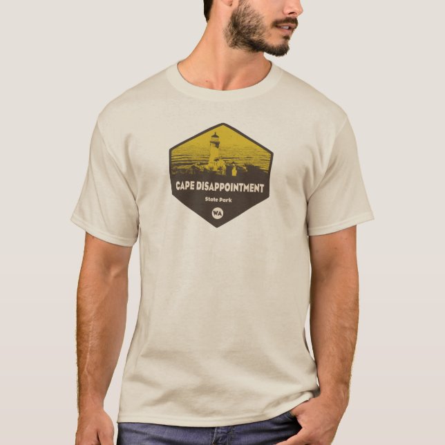 Cape Disappointment State Park Washington T-Shirt (Front)