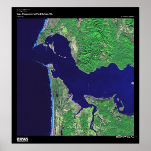 Cape Disappointment, WA Poster