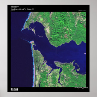 Cape Disappointment, WA Poster