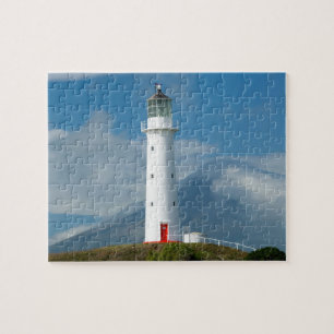 Cape Egmont Lighthouse and Mt Taranaki/Mt Jigsaw Puzzle