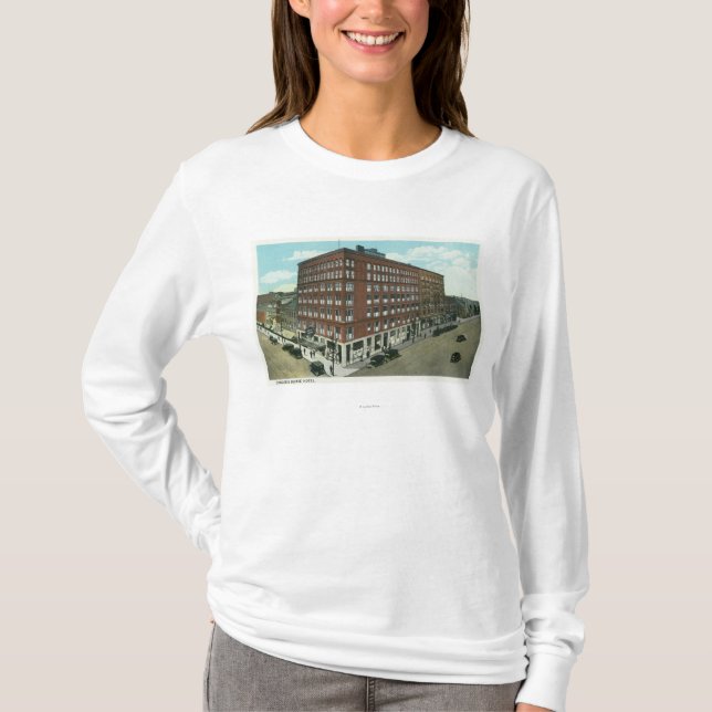 Cape Elizabeth Close-up View of Two T-Shirt (Front)
