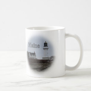 Cape Elizabeth Lighthouse Coffee Mug