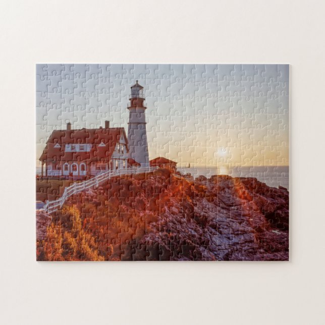 Cape Elizabeth Maine Jigsaw Puzzle (Horizontal)
