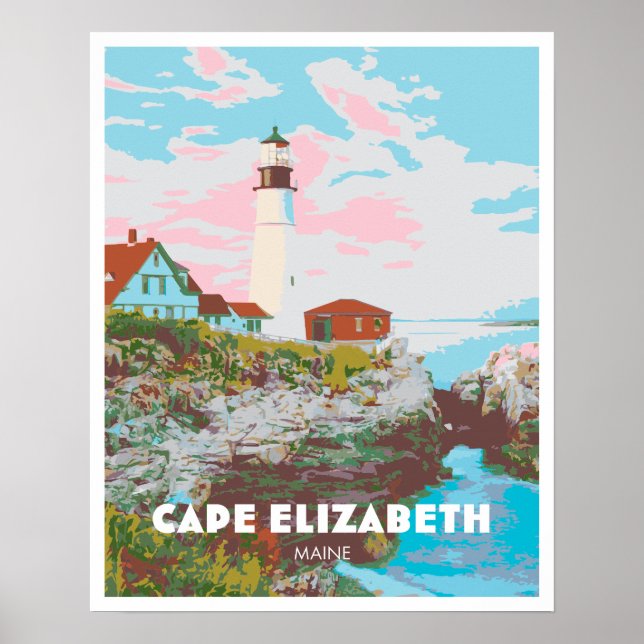 Cape Elizabeth Poster (Front)