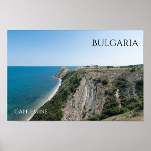Cape Emine. Bulgaria Poster