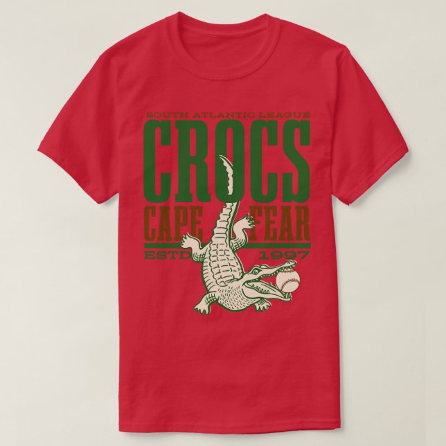 Cape Fear Crocs T-Shirt (Design Front)
