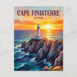 Cape Finisterre Spain Postcard
