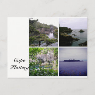Cape Flattery collage postcard