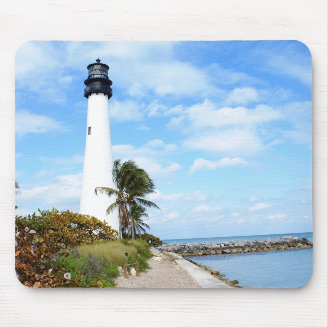 Cape Florida Lighthouse Mouse Mat (Front)