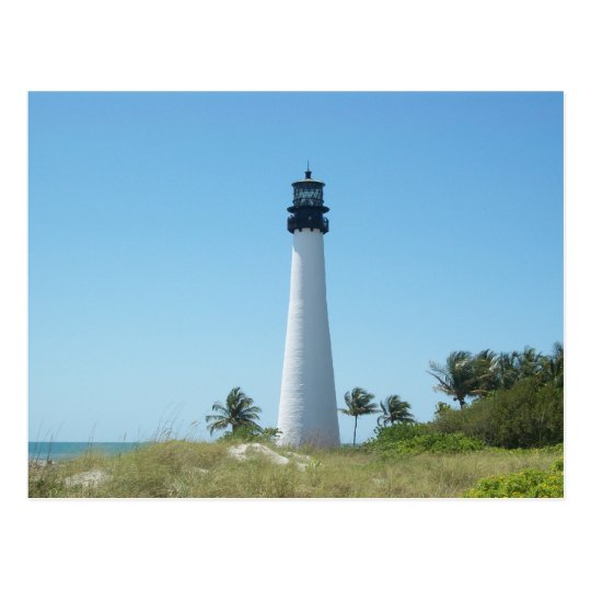 Cape Florida Lighthouse Postcard